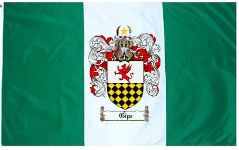 Gipe family crest coat of arms flag