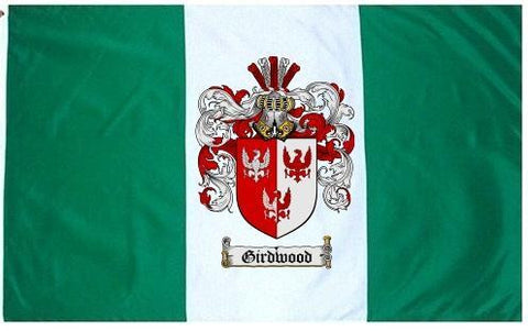 Girdwood family crest coat of arms flag
