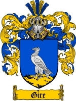 Gire coat of arms family crest download