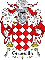 Gironella coat of arms family crest download