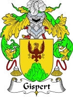 Gispert coat of arms family crest download