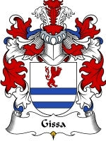 Gissa coat of arms family crest download