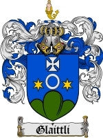 Glaittli coat of arms family crest download