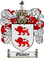 Glancy coat of arms family crest download