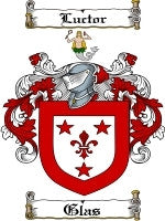 Glas coat of arms family crest download