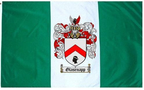 Glasenapp family crest coat of arms flag