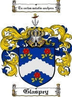 Glaspey coat of arms family crest download