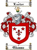 Glasse coat of arms family crest download