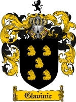 Glavinic coat of arms family crest download