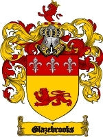 Glazebrooks coat of arms family crest download