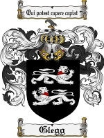 Glegg coat of arms family crest download