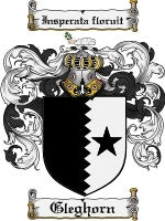 Gleghorn coat of arms family crest download