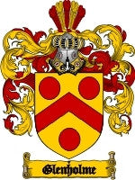 Glenholme coat of arms family crest download