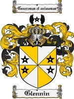 Glennin coat of arms family crest download