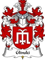 Glinski coat of arms family crest download