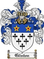 Glinton coat of arms family crest download