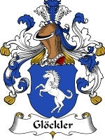 Glockler coat of arms family crest download