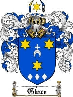 Glore coat of arms family crest download