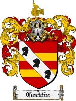 Goddin coat of arms family crest download