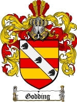 Godding coat of arms family crest download