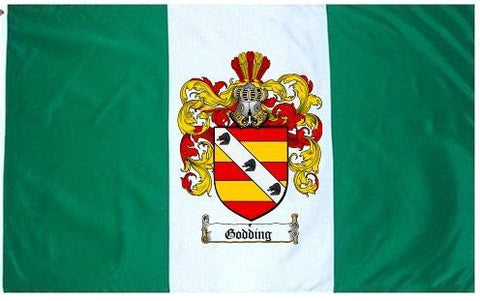 Godding family crest coat of arms flag