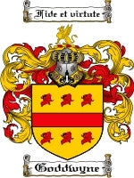 Goddwyne coat of arms family crest download