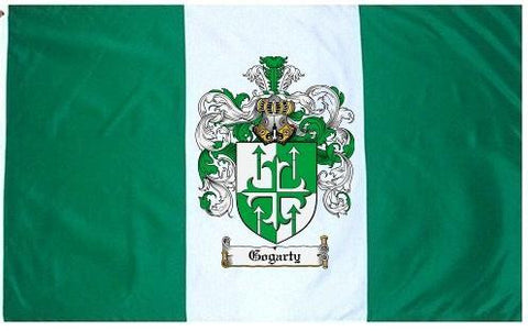 Gogarty family crest coat of arms flag