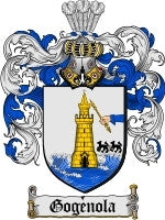 Gogenola coat of arms family crest download