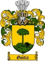 Goitia coat of arms family crest download