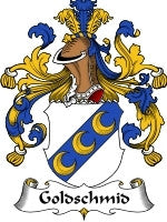Goldschmid coat of arms family crest download