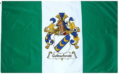 Goldschmid family crest coat of arms flag