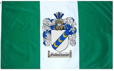 Goldschmidt family crest coat of arms flag