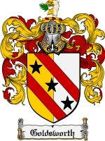 Goldsworth coat of arms family crest download