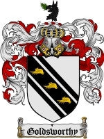 Goldsworthy coat of arms family crest download