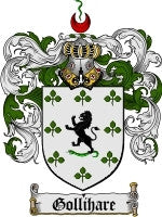 Gollihare coat of arms family crest download