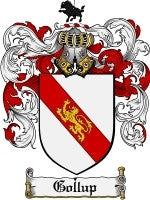 Gollup coat of arms family crest download