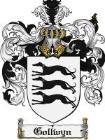 Gollwyn coat of arms family crest download