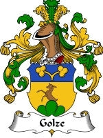 Golze coat of arms family crest download
