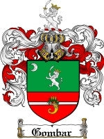 Gombar coat of arms family crest download