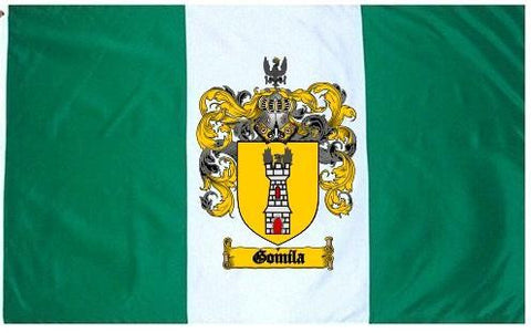 Gomila family crest coat of arms flag