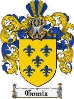 Gomiz coat of arms family crest download