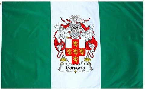 Gongora family crest coat of arms flag