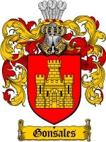Gonsales coat of arms family crest download