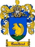 Goodbred coat of arms family crest download