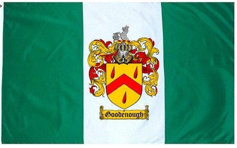 Goodenough family crest coat of arms flag