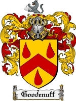 Goodenuff coat of arms family crest download
