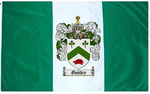 Goodey family crest coat of arms flag