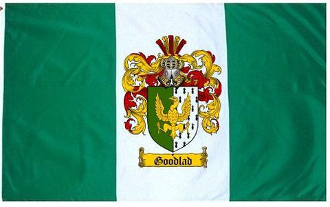 Goodlad family crest coat of arms flag