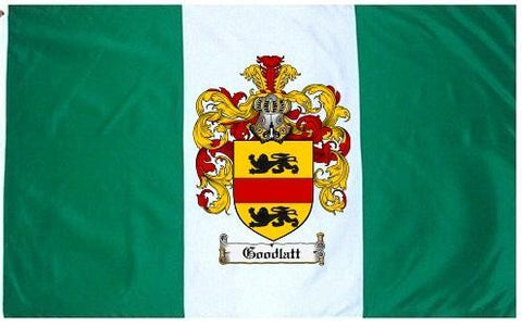 Goodlatt family crest coat of arms flag
