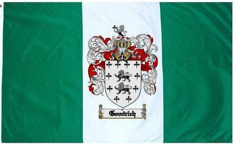 Goodrich family crest coat of arms flag